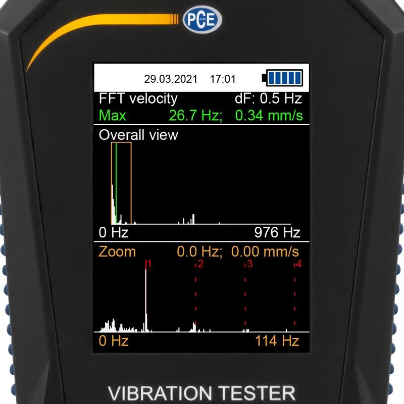 Vibrationsmessgerät PCE-VT 3900